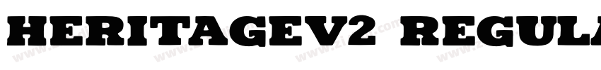 HeritageV2 Regular字体转换